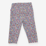 Floral pedal pushers