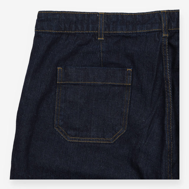 Dark Indigo Wide Leg Jeans