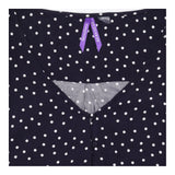 Navy Polka Dot Sleeveless Maternity Nursing Tunic 