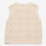 Knitted vest top