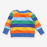 Rainbow Striped Jersey Sweater 