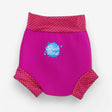 Pink with Orange Spots Swim nappy 