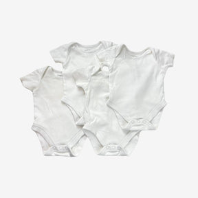 White Bodysuits 4 Multi Pack 