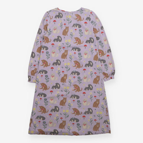 Pastel lilac cat nighty
