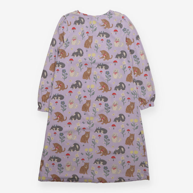 Pastel lilac cat nighty