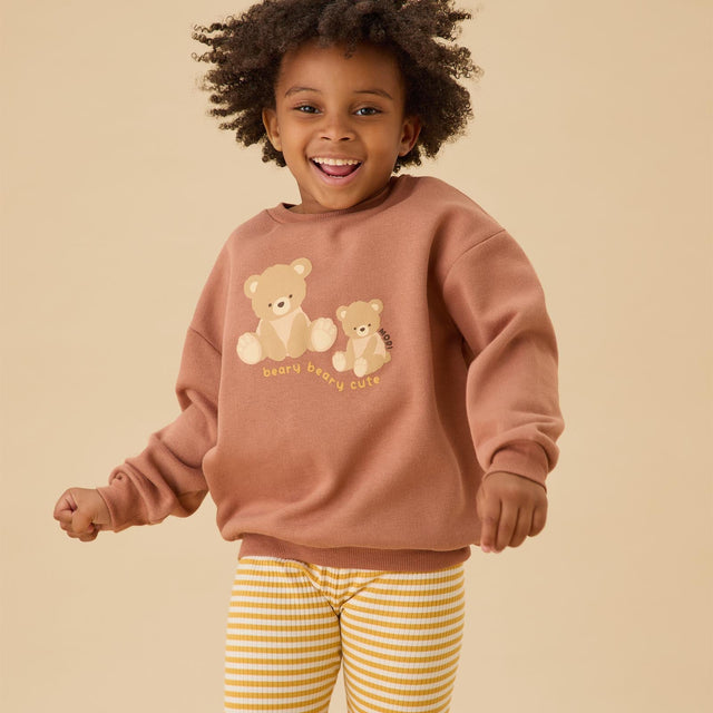 Teddy Bear Oversized Sweatshirt