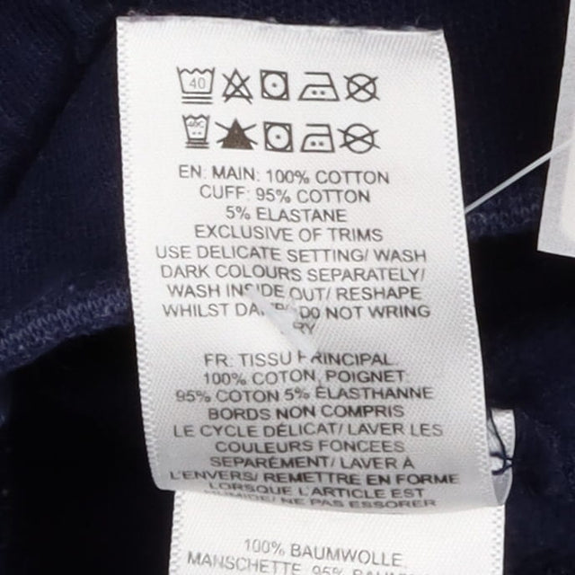 Joggers navy blue yellow digger pocket pal
