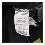 Black Washed Denim Maternity Dungarees