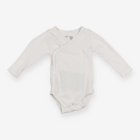 White bodysuit pointelle