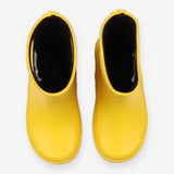 Wellies Yellow with Navy Lining