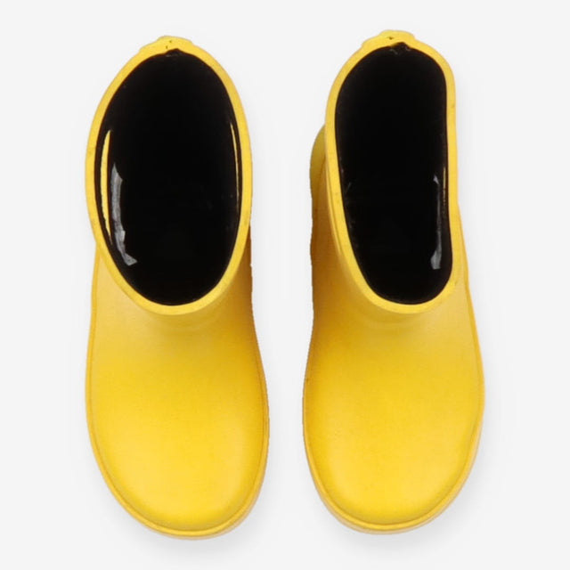 Wellies Yellow with Navy Lining