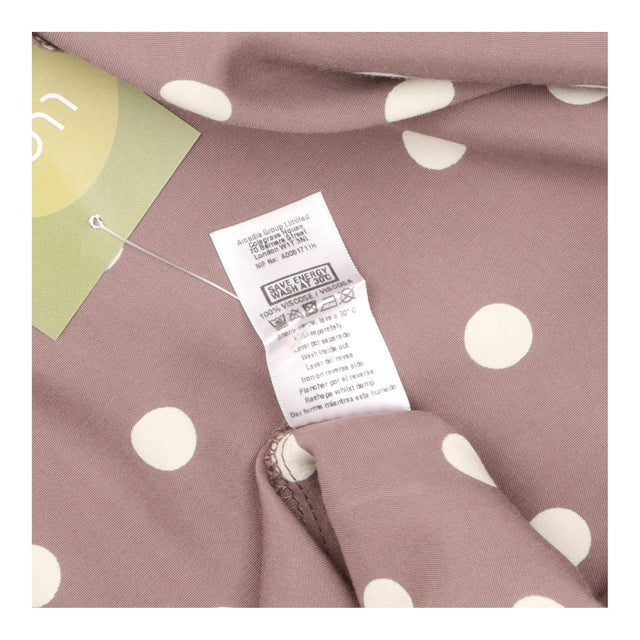 Wallis Sleeveless Blouse Polka Dot Collarless