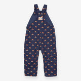 Dungarees Navy with Rainbow Appliques