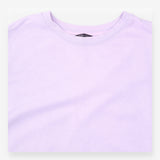 Light Lilac Crew Neck Long Sleeve Sweatshirt