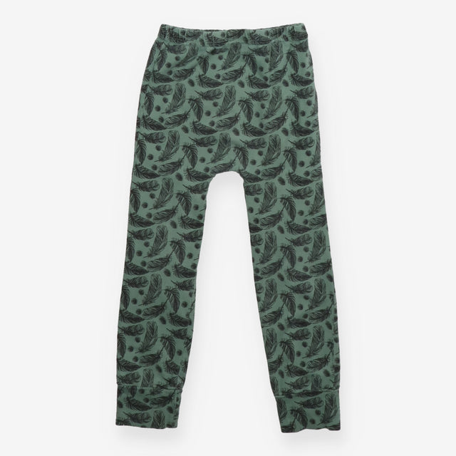 Green Leaves Leggings