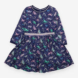 Blue Dinosaur Dress