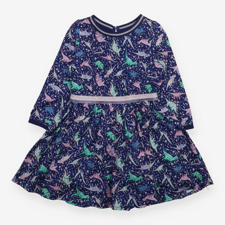 Blue Dinosaur Dress