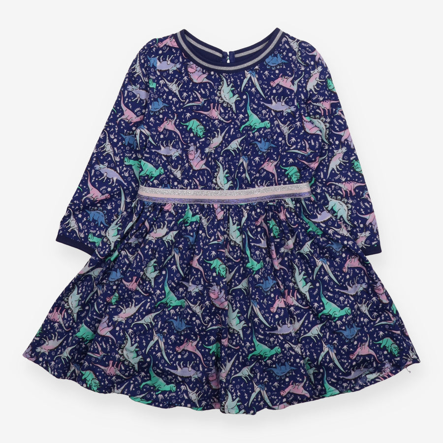 Blue Dinosaur Dress