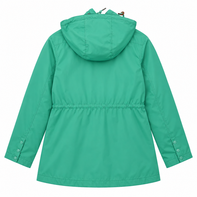 Jacket Green Waterproof Breathable Cotton Blend Dr