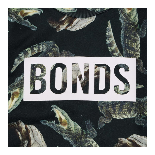 Sweater Black Crocodiles and Turtles