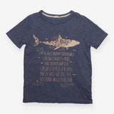 T-shirt shark navy