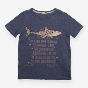 T-shirt shark navy