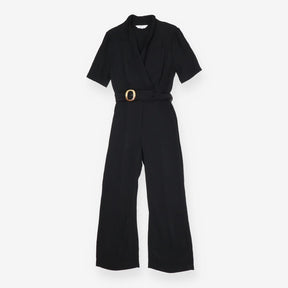 Jumpsuit tailored with belt