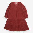 Dress Burgundy Cord