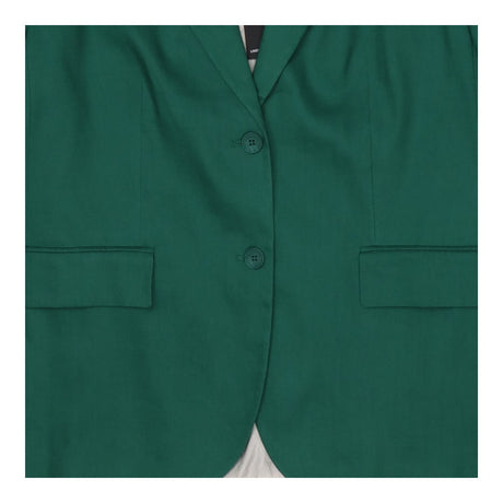 Green Linen Blend Blazer