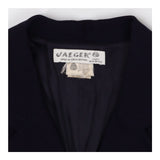 Vintage Double‑Breasted Blazer Dress – Navy, Gold 