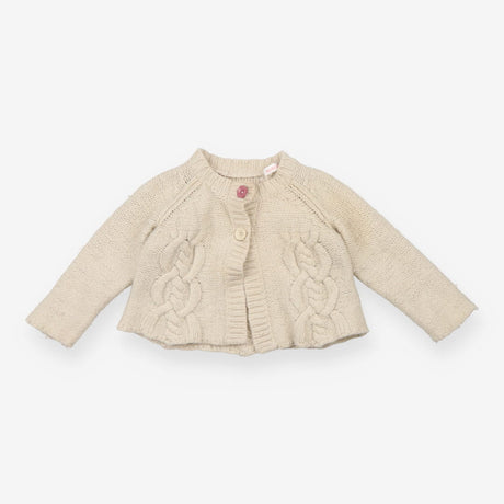 Cream Knit Cardigan