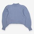 & Other Stories Blue Yak Wool Balloon Sleeve Knit 