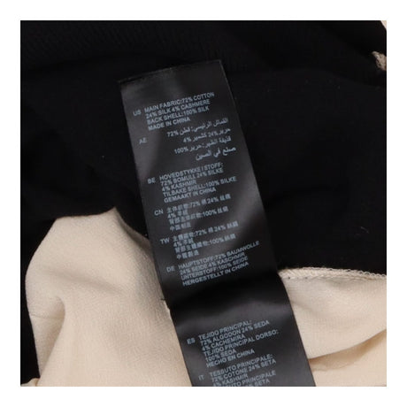 Sandro Black Keyhole Back Knit Sweater – Cashmere 