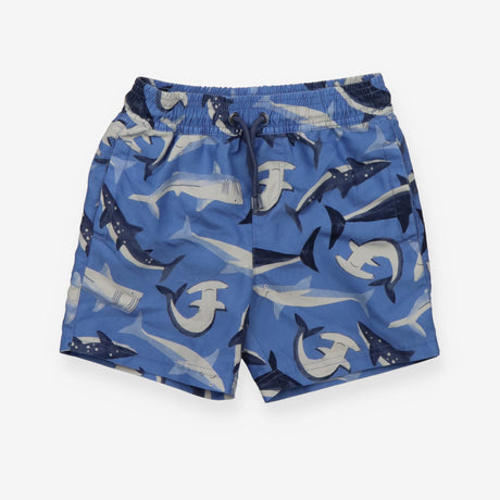 Swim shorts blue sharks