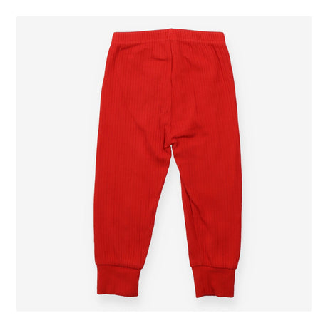 Legging Red Ribbed