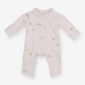 Sleepsuit White Squirrel and Bunny Friends