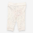 Baby Leggings Star Print Cream