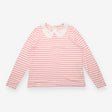 Jersey Top with Broderie Peter Pan Collar