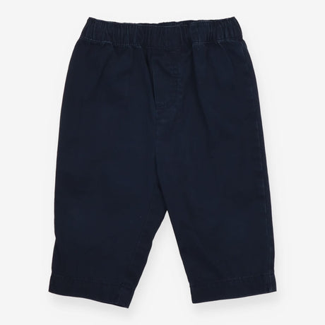 Trouser Pull On Navy  Back Pocket French Flag