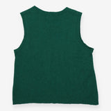 Seasalt Green Knitted Merino Wool Vest