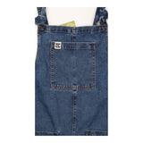 Blue 100% Organic Cotton Tie Shoulder Pocket Denim