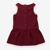 Burgundy Pinafore  - Cadet Rousselle