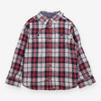 Shirt Long Sleeve Red and Blue Check
