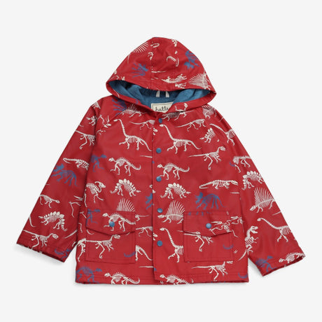 Red coat dinosaur skeletons