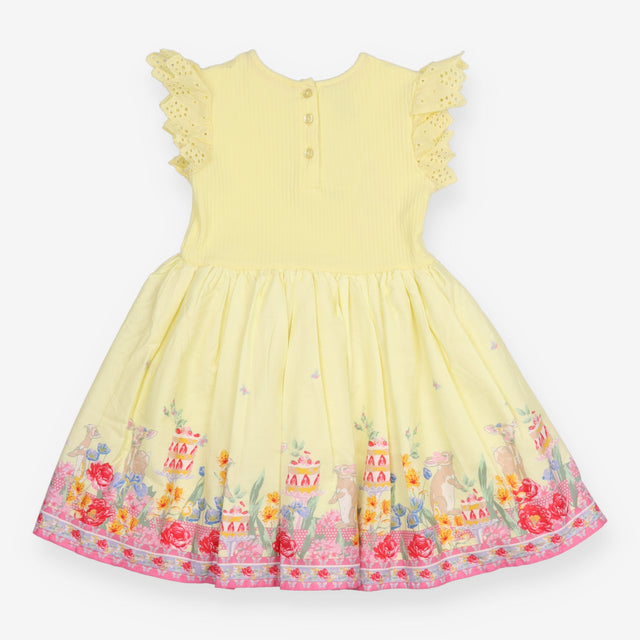 Yellow Tea Party Dress