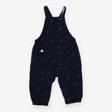 Dungarees button up navy stars