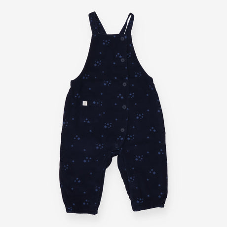 Dungarees button up navy stars