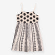 Sundress Crochet Bodice Geometric Print Cami
