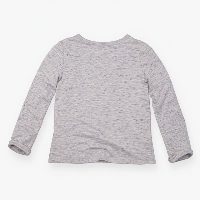 Sweatshirt Grey Marl Long Sleeve