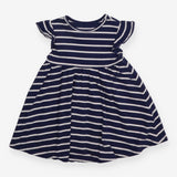 Blue Striped Dress